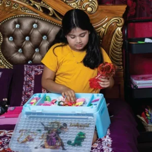 FOLDING BABY DESK – শিশুদের জন্য ভাঁজযোগ্য পড়ার ও খেলার টেবিল - Image 3